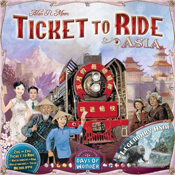 Ticket To Ride Map Coll. #1 Asia