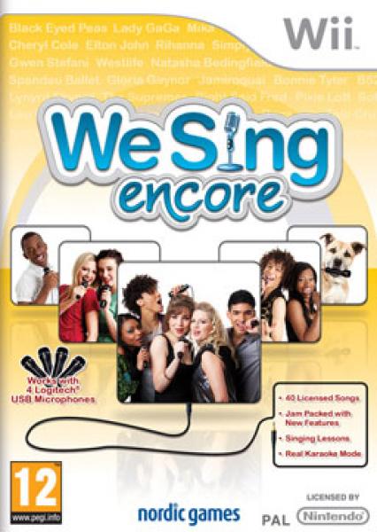 We Sing Encore utan mikrofoner