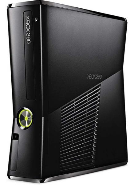 Xbox 360 Slimline Matte Black Basenhet 4GB HDD