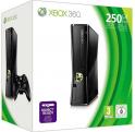 Xbox 360 Slimline Piano Black Basenhet 250GB HDD
