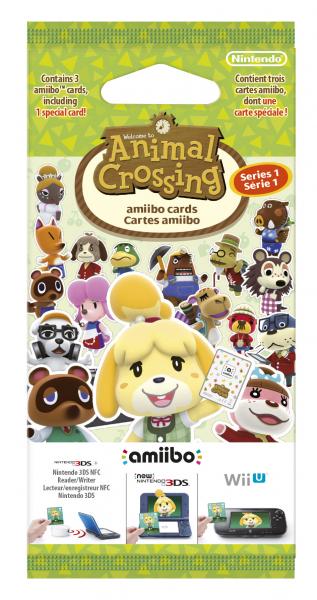 Animal Crossing: Happy Home Designer amiibo Series 1 Card Pack