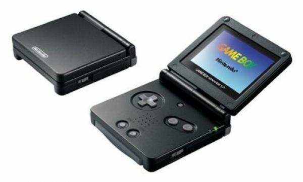 Gameboy Advance SP Basenhet Svart (AGS-001)