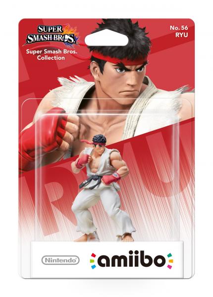 Amiibo Figurine - Ryu (No 56) (Super Smash Collection)