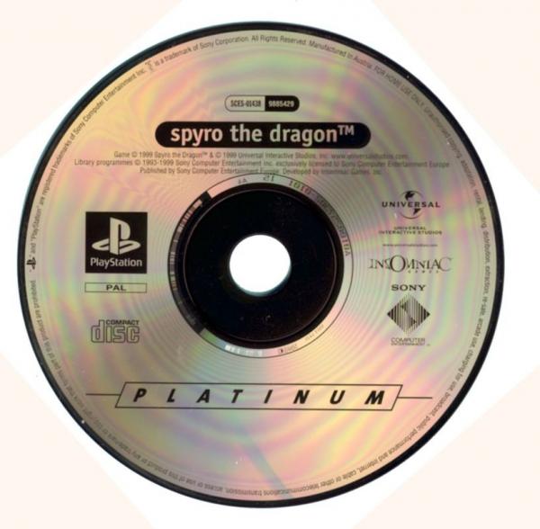 Spyro The Dragon - Platinum