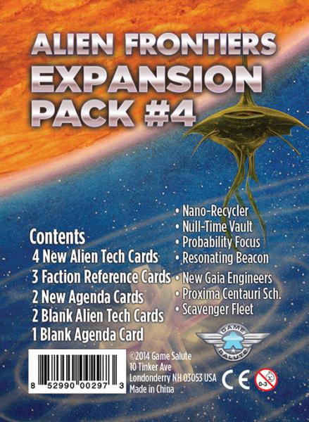 Alien Frontiers: Expansion Pack #4