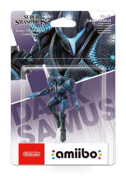 Amiibo Figurine - Dark Samus (No 81) (Super Smash Collection)