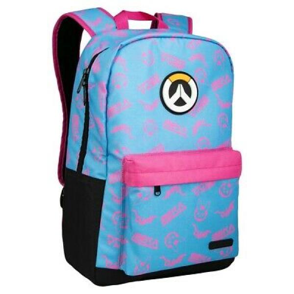 Overwatch - D.VA Splash Backpack Blue/Pink