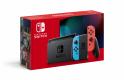 Nintendo Switch V2 Basenhet med blå/röd Joycons
