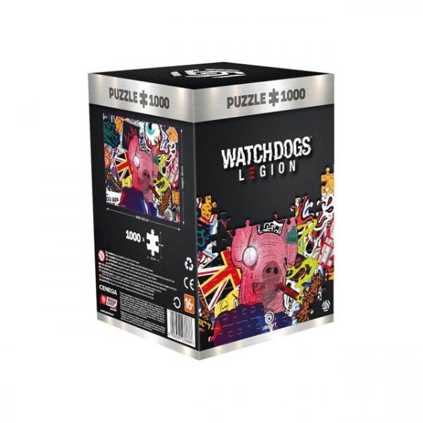 Watch Dogs Legion: Pig Mask Puzzles 1000 Pcs