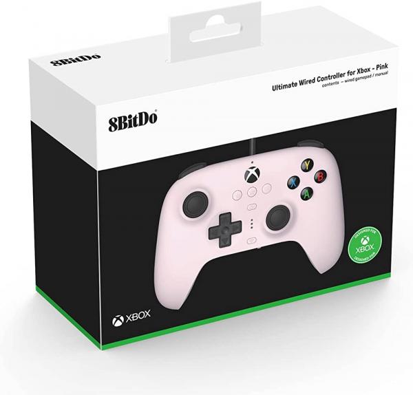 8BitDo Ultimate Wired Xbox Pad Pink (Xbox Series X/S, XOne, PC)