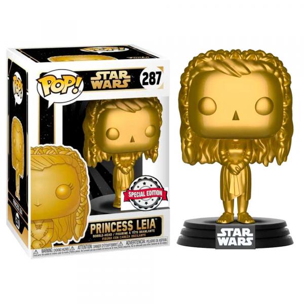 Funko Pop! Star Wars - Golden Princess Leia (Kantstött)