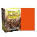 Plastfickor - Dragon Shield - Classic Tangerine (100 st, 63x88mm)