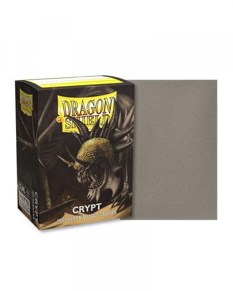 Plastfickor - Dragon Shield - Matte Dual Crypt (100 st, 63x88mm)