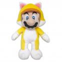 Nintendo Together Plush Super Mario 3d Land Cat Mario  - 24 Cm