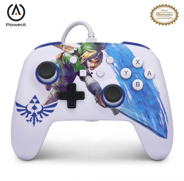 PowerA NSW ENH Wired Controller - Master Sword Attack