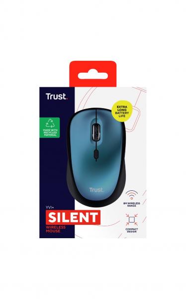 Trust Yvi+ Wireless Mouse Eco Blue