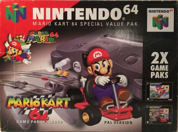Nintendo 64 Basenhet - Mario Kart 64 Special Value Pack