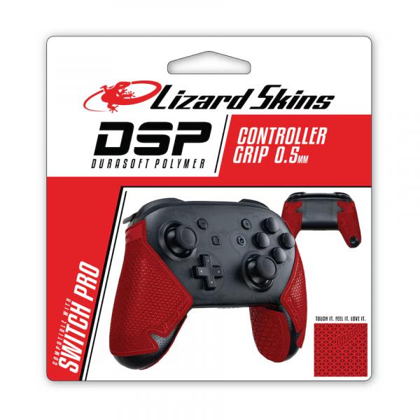 Lizard Skins Dsp Controller Grip For Switch Pro - Crimson Red