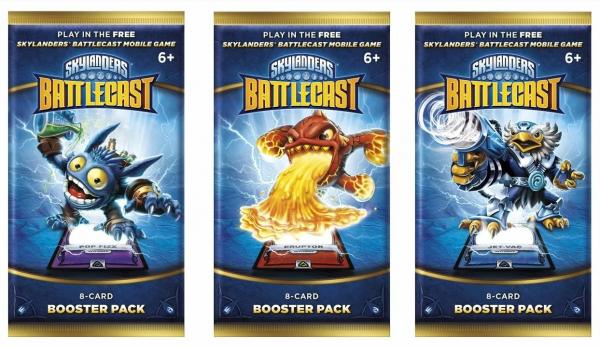 Skylanders Battlecast - 8 Cards Booster Pack (IOS/ANDROID)