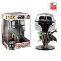 Funko Pop! Star Wars: The Mandalorian - Mandalorian with Child 10 (Kantstött box)