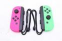 Nintendo Switch Joycons - neon green and neon pink