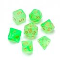 Tärningsset - Nebula Series: Green (DANS002)
