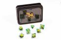 Tärningsset - Razor Series: Emerald Dragon Eye, Clear w Gold (DRRS014)