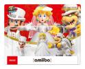 Amiibo Figurine - Mario + Peach + Bowser Wedding (Super Mario Collection)(Kantstött Box)
