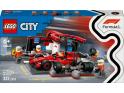 LEGO - LEGO City - F1 Pit Stop  and  Pit Crew with Ferrari Car (60443)