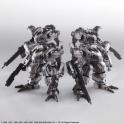 Front Mission Structure Arts 1/72 Scale Plastic Model Kit Series Vol. 4 Zenith Dv White Color Varia