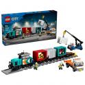 LEGO - LEGO City - Harbour Freight Train with Crane and Truck (60509)